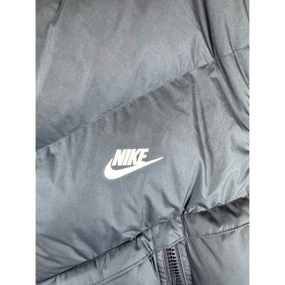 Nike Storm Fit Puffer Jacket Hooded Black Men's Size Large - Picture 4 of 11